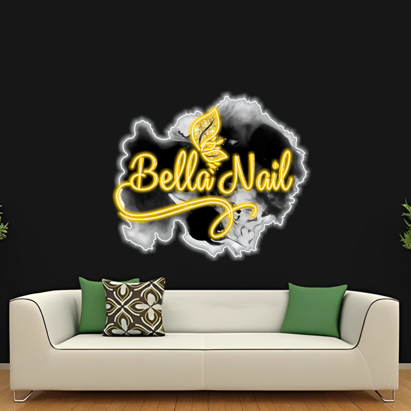 Bella Nail - LED Neon Sign