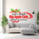 Big Apple Cafe - LED Neon Sign
