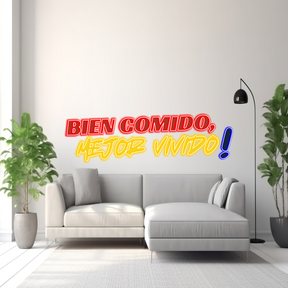 5 Set Sin Salsa - LED Neon Sign