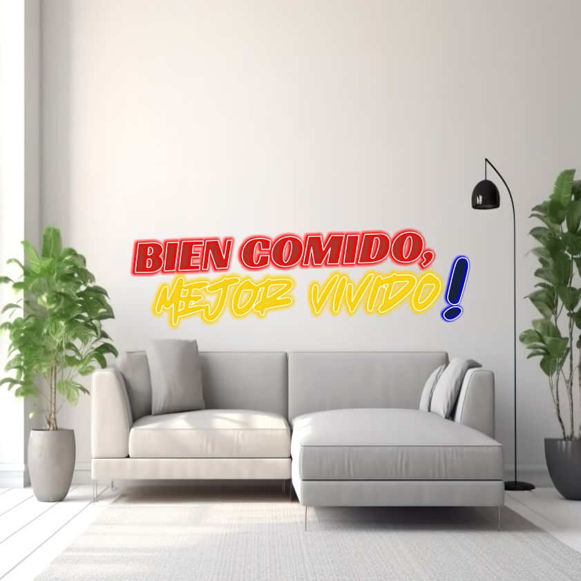 5 Set Sin Salsa - LED Neon Sign