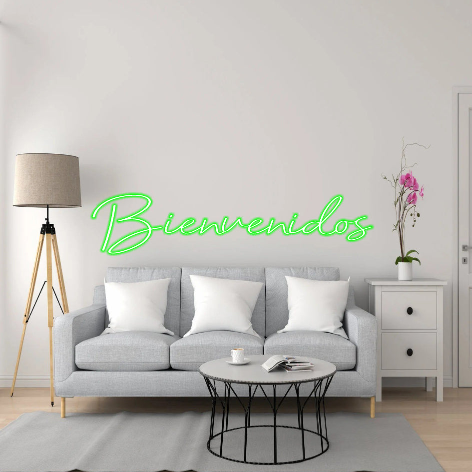 Bienvenidos - LED Neon Sign