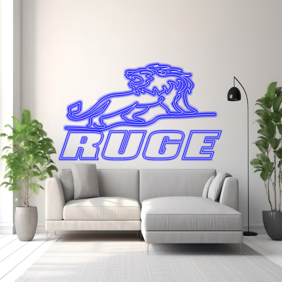 RUGE - LED Neon Sign