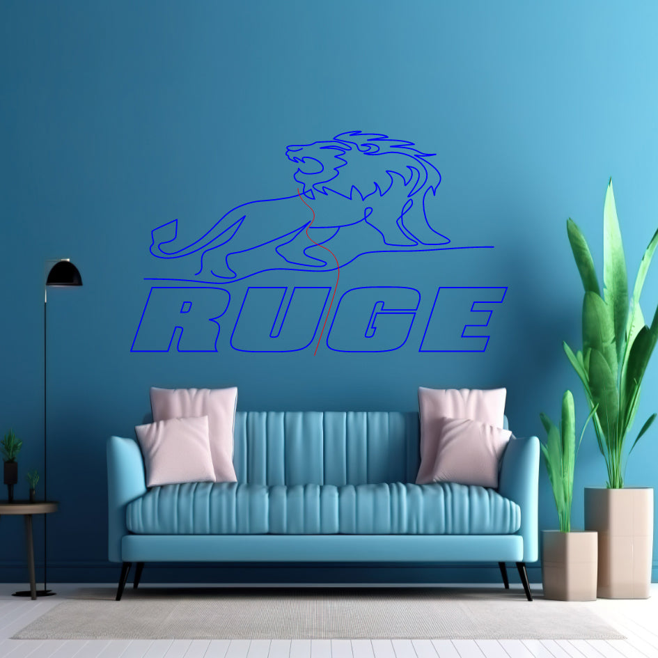 RUGE - LED Neon Sign