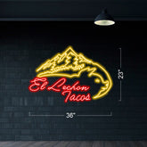 El Lechon Tacos - LED Neon Sign