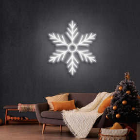 Snowflakes Neon Sign