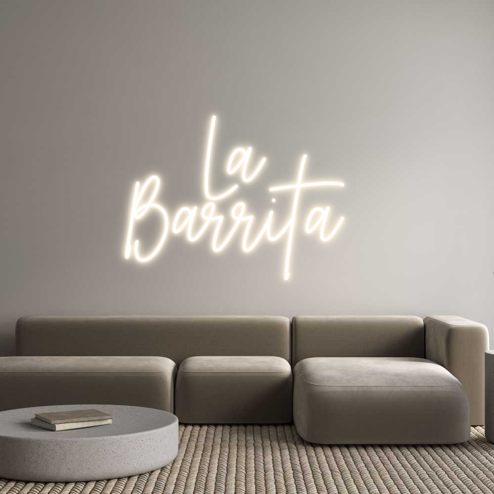 Dropshipping Neon LED Customizer La 
Barrita