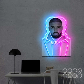 "King of The North" Neon x Acrylic Artwork
