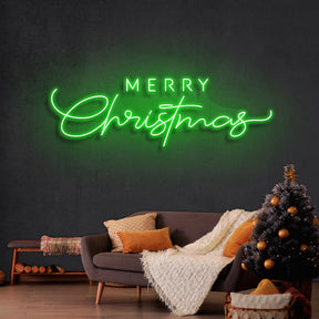 Merry Christmas Neon Sign