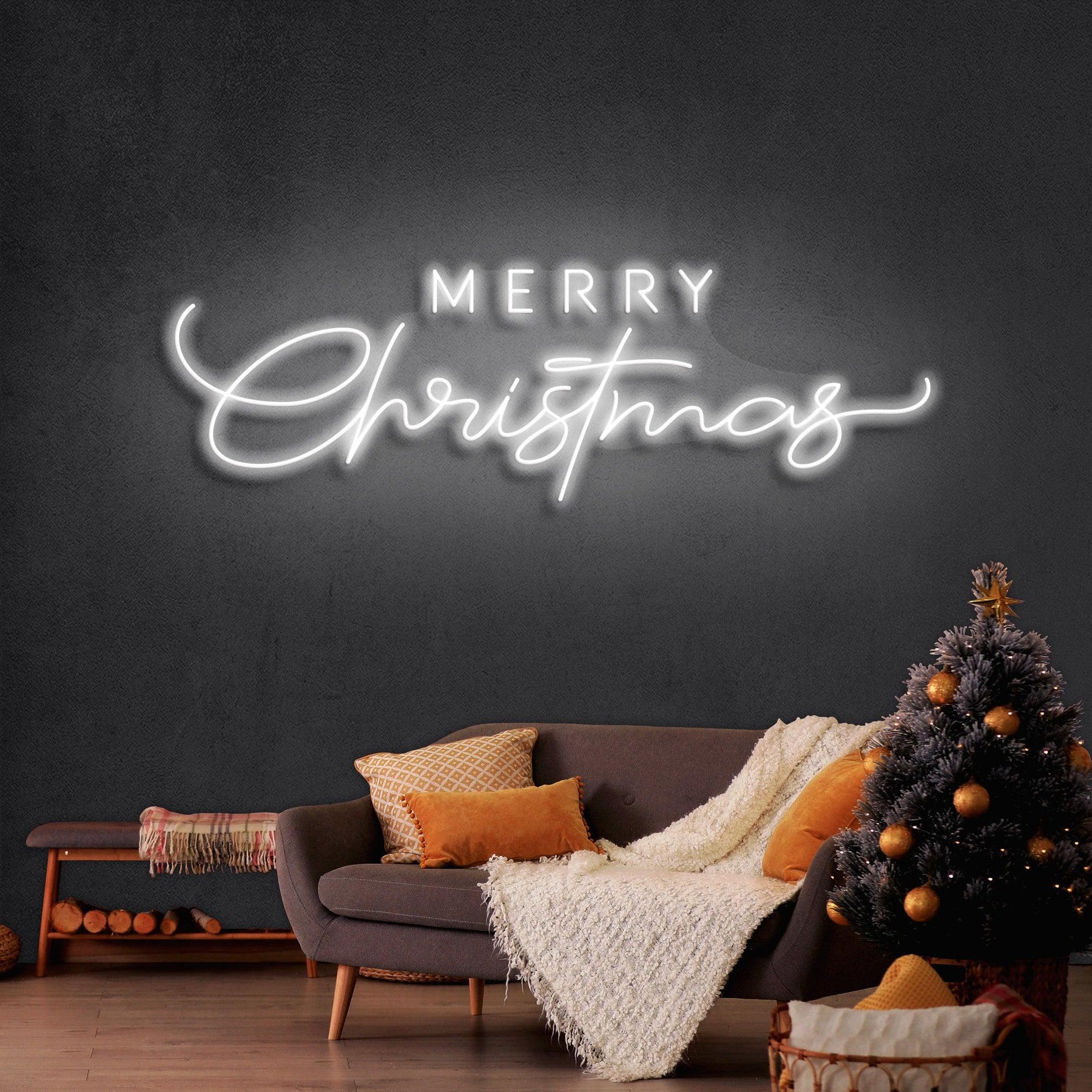 Merry Christmas Neon Sign