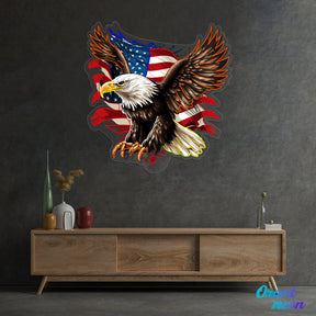 Patriotic Eagle - US Flag