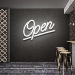 Open 2 Led Neon Sign Light