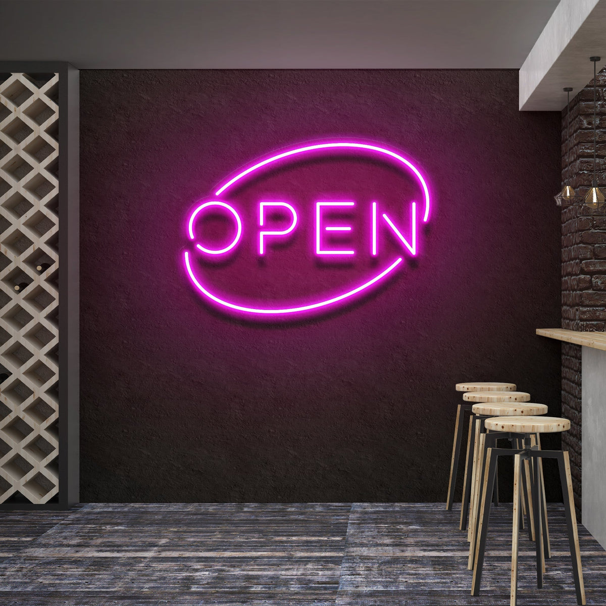 Open 1 Led Neon Sign Light