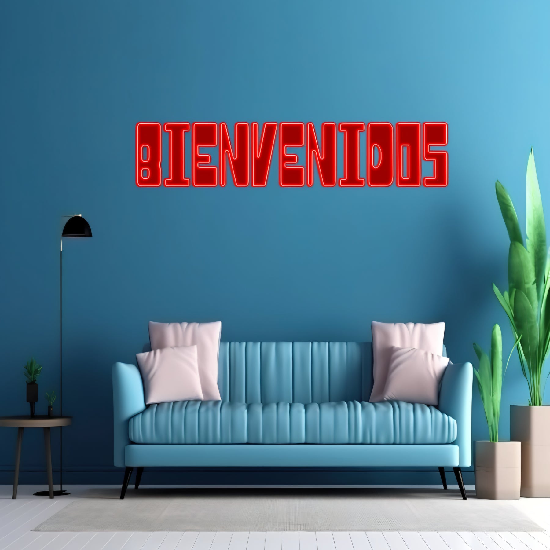 3 sets Bienvenidos, Tacos, Caritas - LED Neon sign