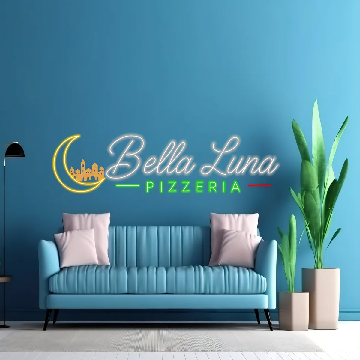 Bella Luna - LED Neon Sign