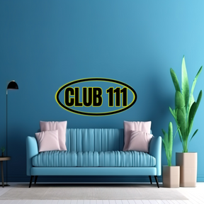 2 Sets CLUB 111 - Backlit Sign