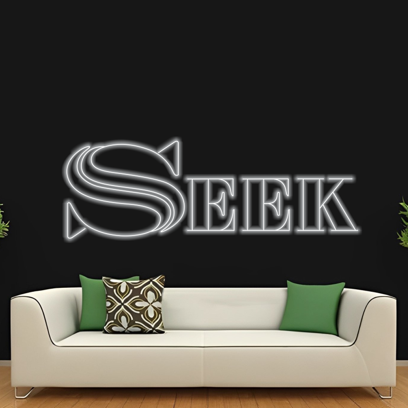 SEEK - LED Neon Sign