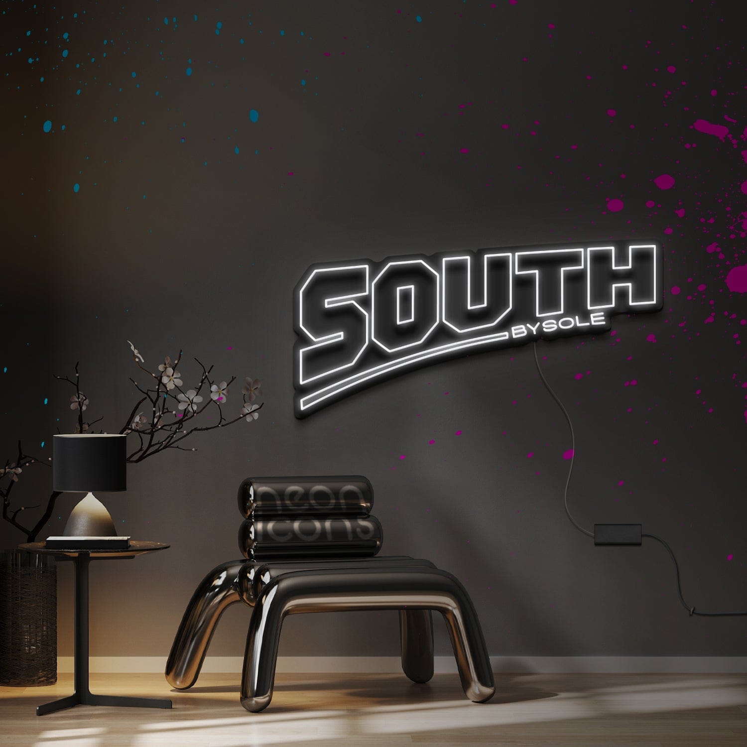South by Sole - LED Neon Sign
