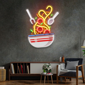 Spaghetti LED Neon Sign Light Pop Art