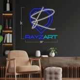 Rayzart LED Neon Sign - Illuminate Your Space with the Stunning