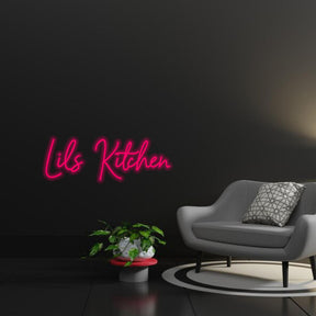 Lils Kitchen LED Neon Sign - Illuminate Your Space with the Vibrant