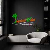 Tropical Vibes Restaurant and Bar - LED Neon Sign