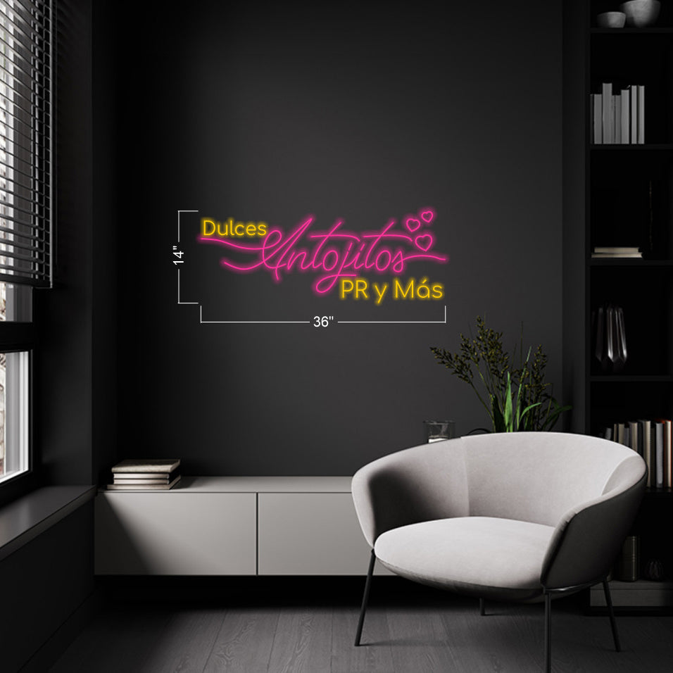 Unleash Your Creativity with the "Antojitos" LED Neon Light