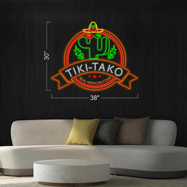 Tiki Tako - LED Neon Sign