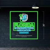 Florida Songwriters Association - LED Neon Sign