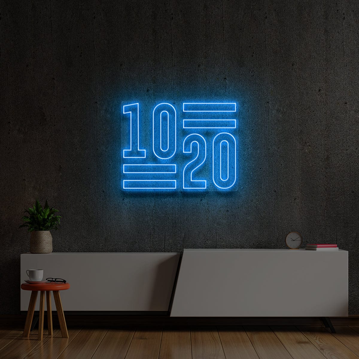 "10 Twenty" Custom Neon Sign