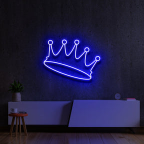 "A Crown Fit For A..." Neon Sign by Neon Icons