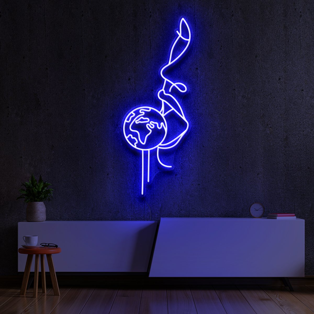 "A Taste of Earth" Neon Sign by Neon Icons