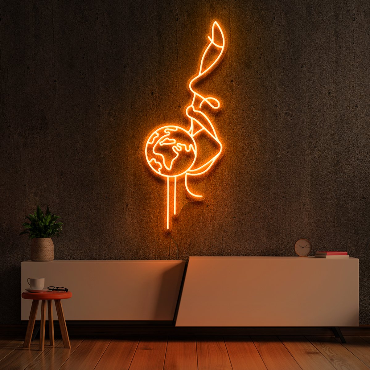 "A Taste of Earth" Neon Sign by Neon Icons