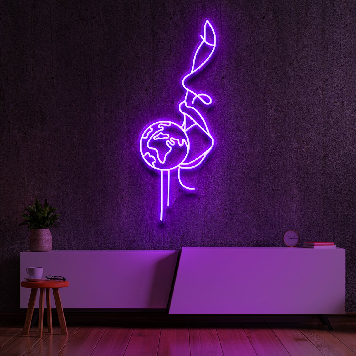 "A Taste of Earth" Neon Sign by Neon Icons