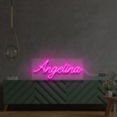 "Angelina" Custom Neon Sign