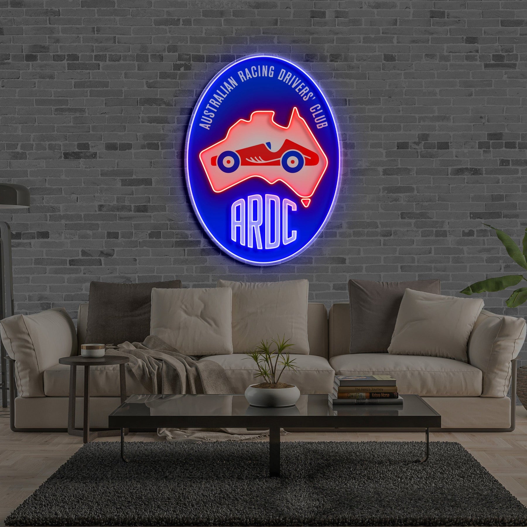 "ARDC" Custom Neon x Acrylic Print