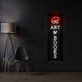 "Arts & Books V2" Custom Neon Sign