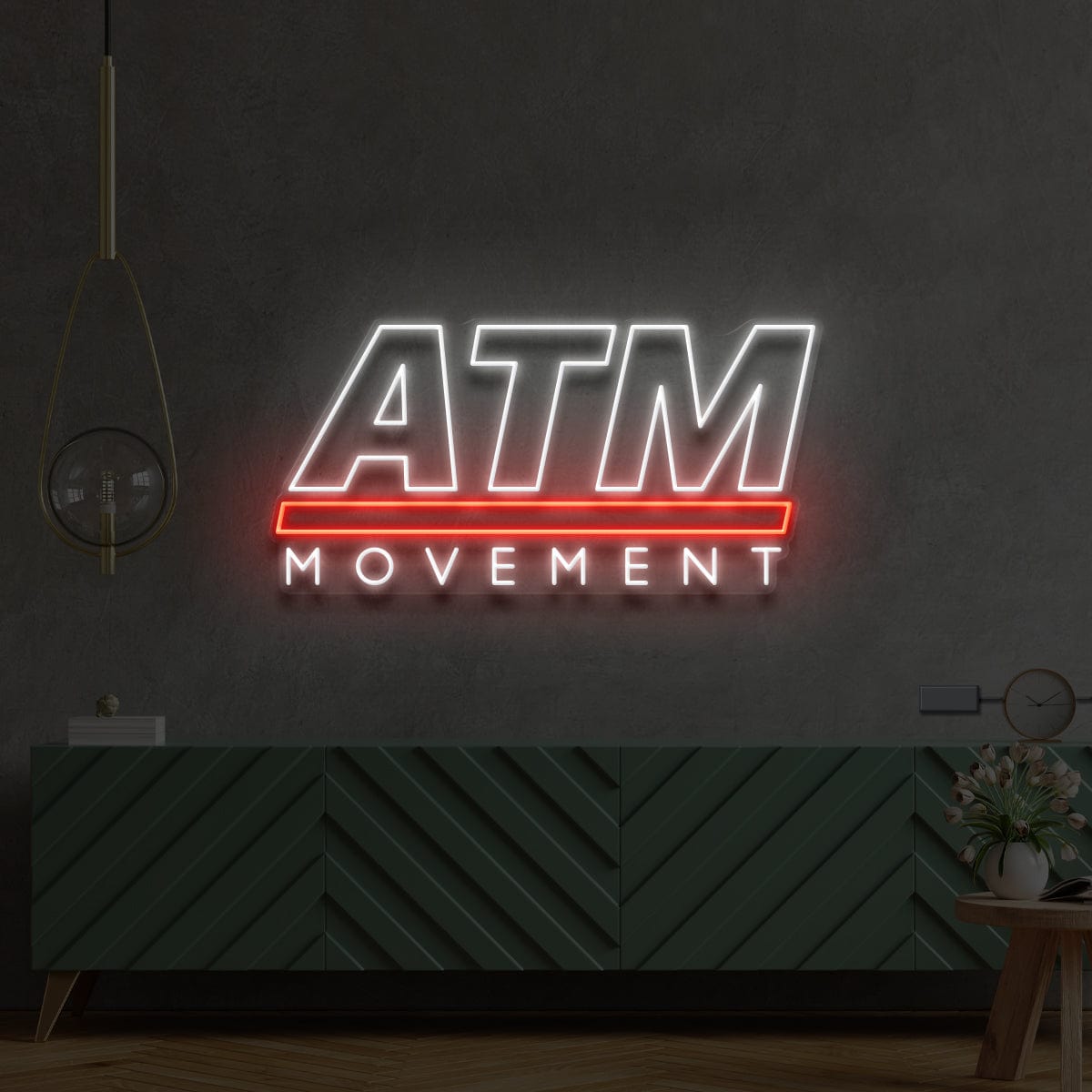 "ATM Movement" Custom Neon Sign