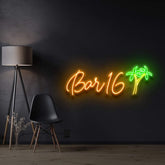 “Bar16” Custom Neon Sign for Bec