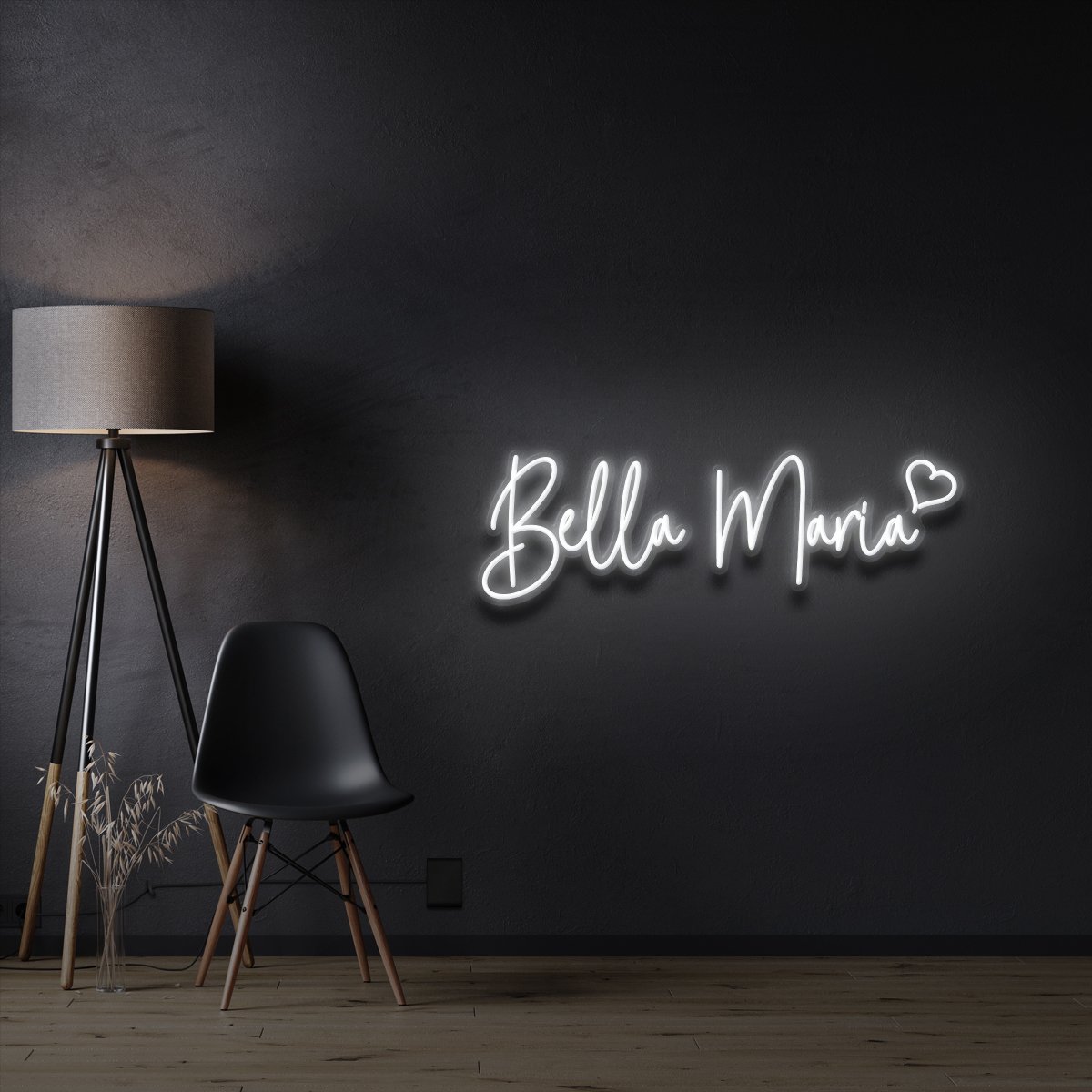 "Bella Maria" Custom Neon Sign