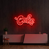 Cake Custom Neon Sign