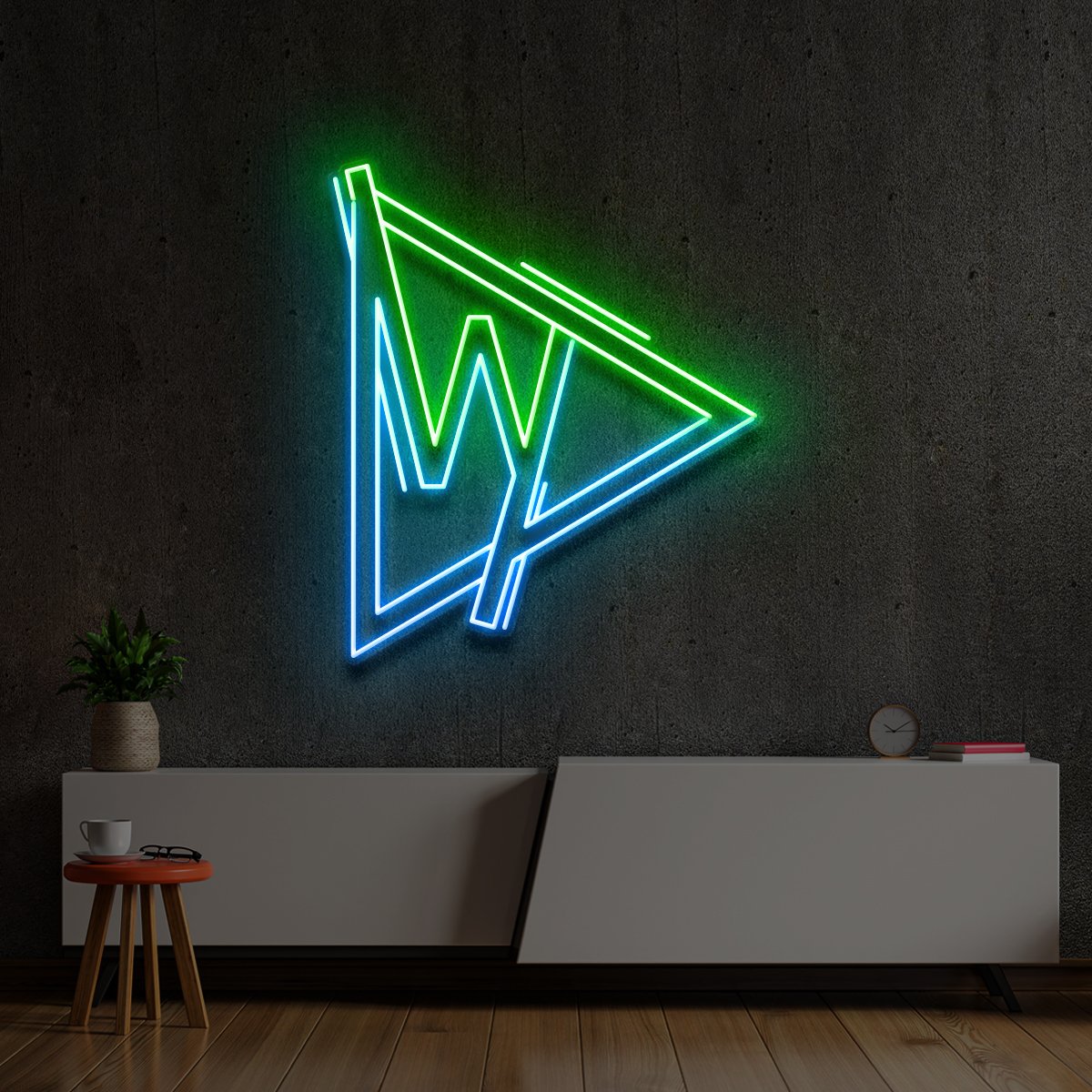 "Carlton Whitfield" Custom Neon Sign