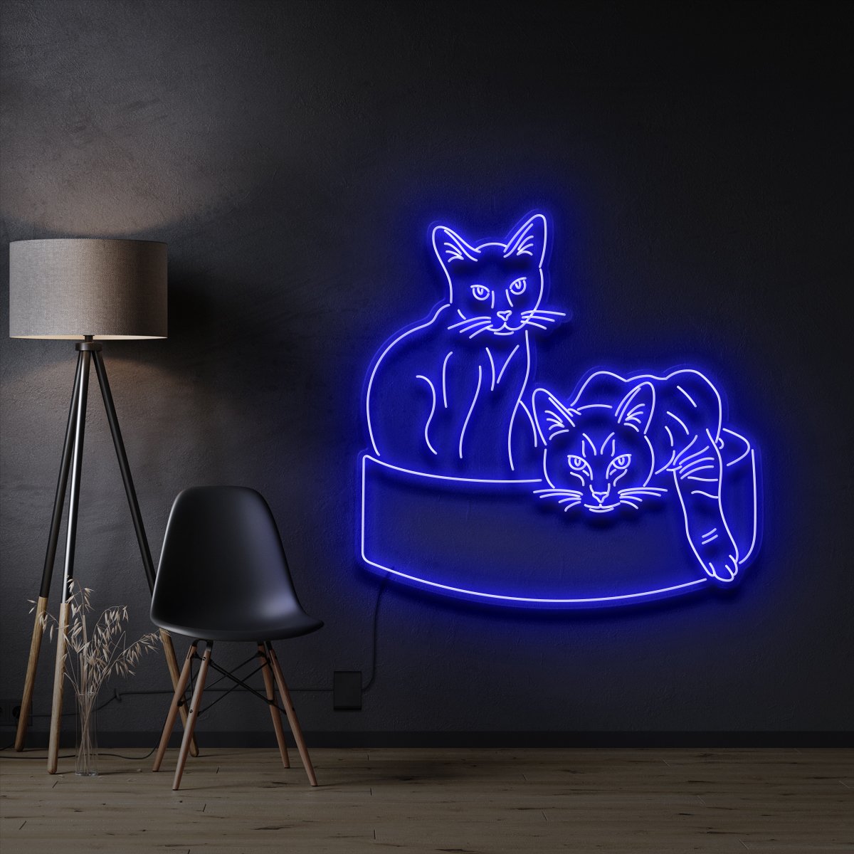 "Cats" Custom Neon Sign for Alex