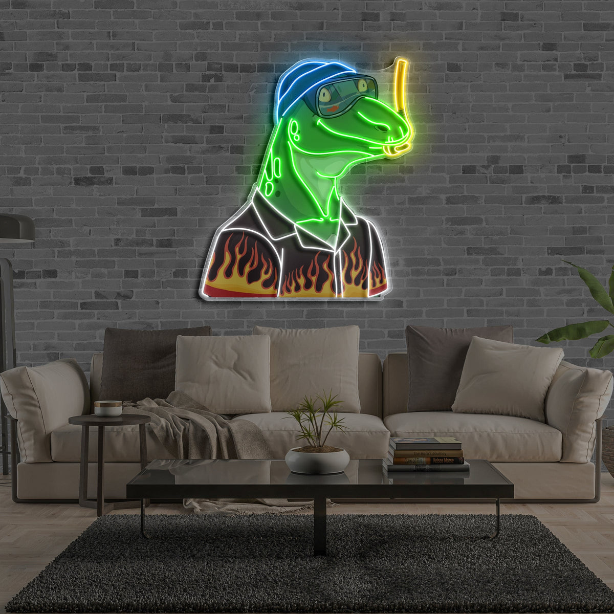 Custom Neon x Acrylic Artwork for Homero Cuellar