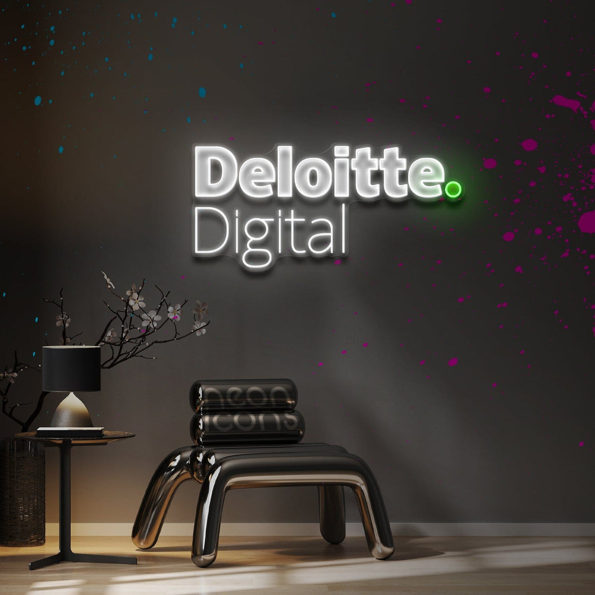 "Deloitte Digital" Custom Neon Sign