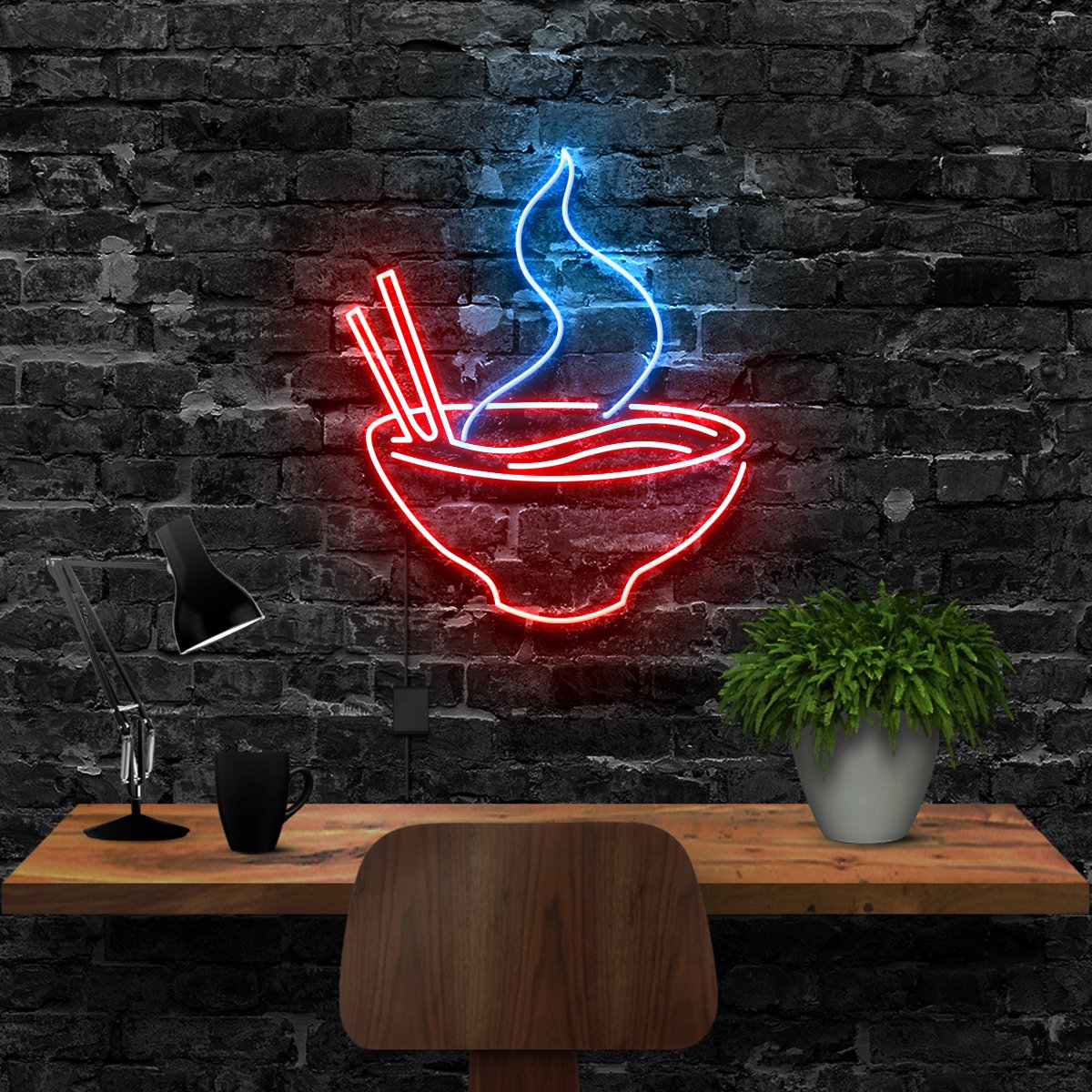 "Destiny Soup Bowl" Custom Neon Sign