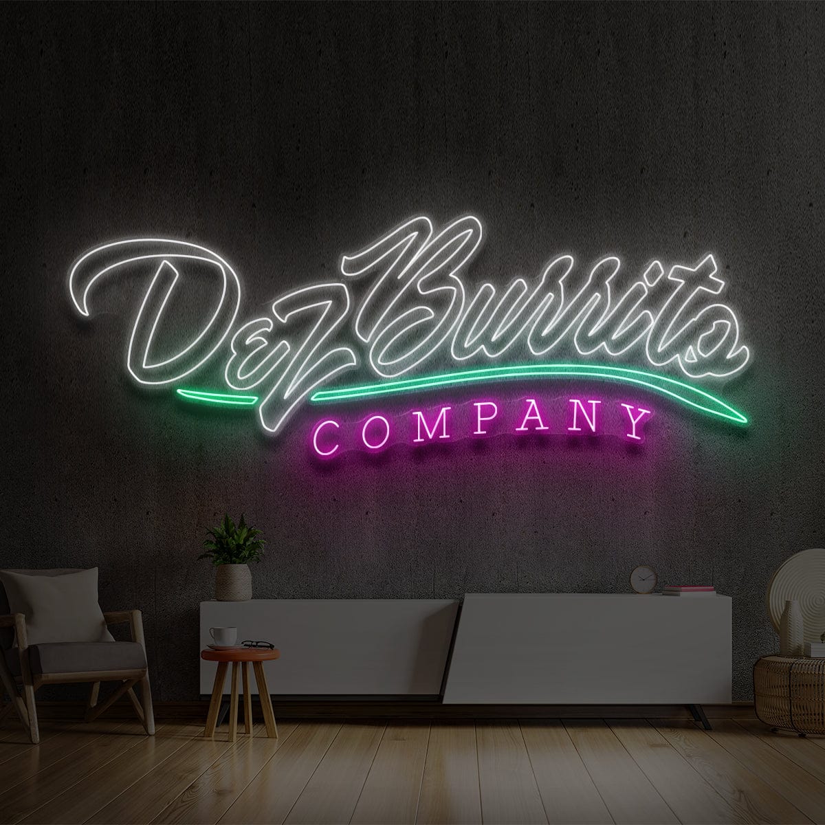 "DezBurrito" Custom Neon Sign