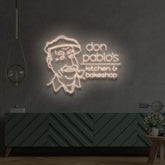 "Don Pablo's" Custom Neon Sign