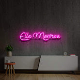 "Elle Monroe" Custom Neon Sign