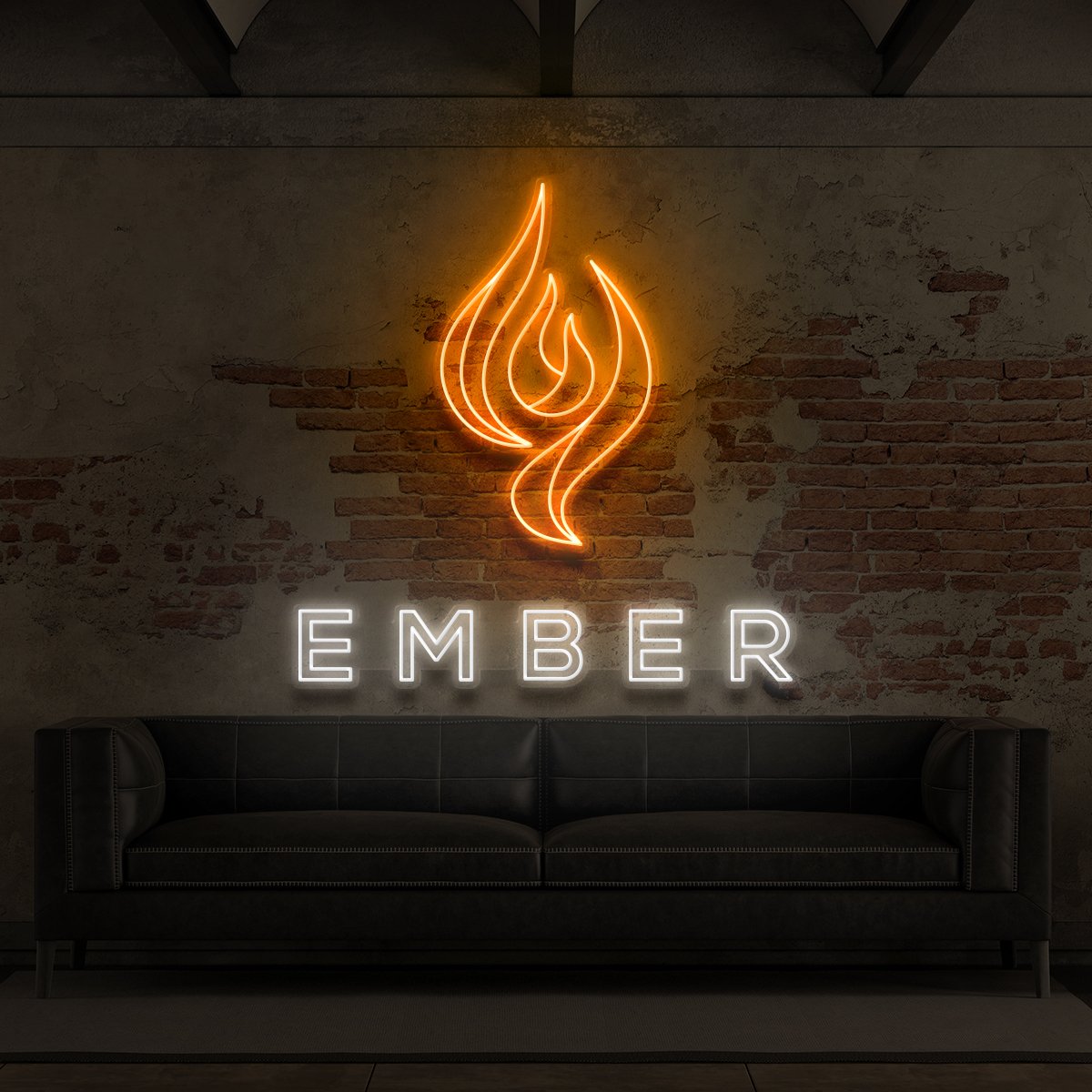 "EMBER" Custom Neon Sign