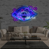 "Euphoric Ink Studio" Custom Neon x Acrylic Artwork